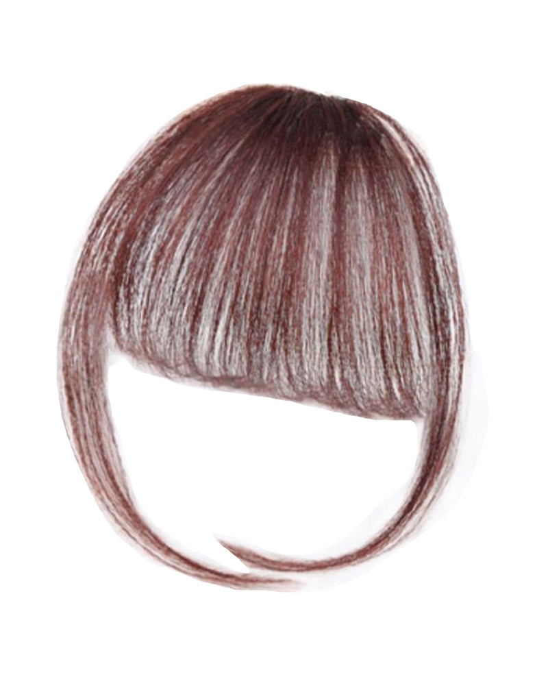 Human Hair Clip in Bangs