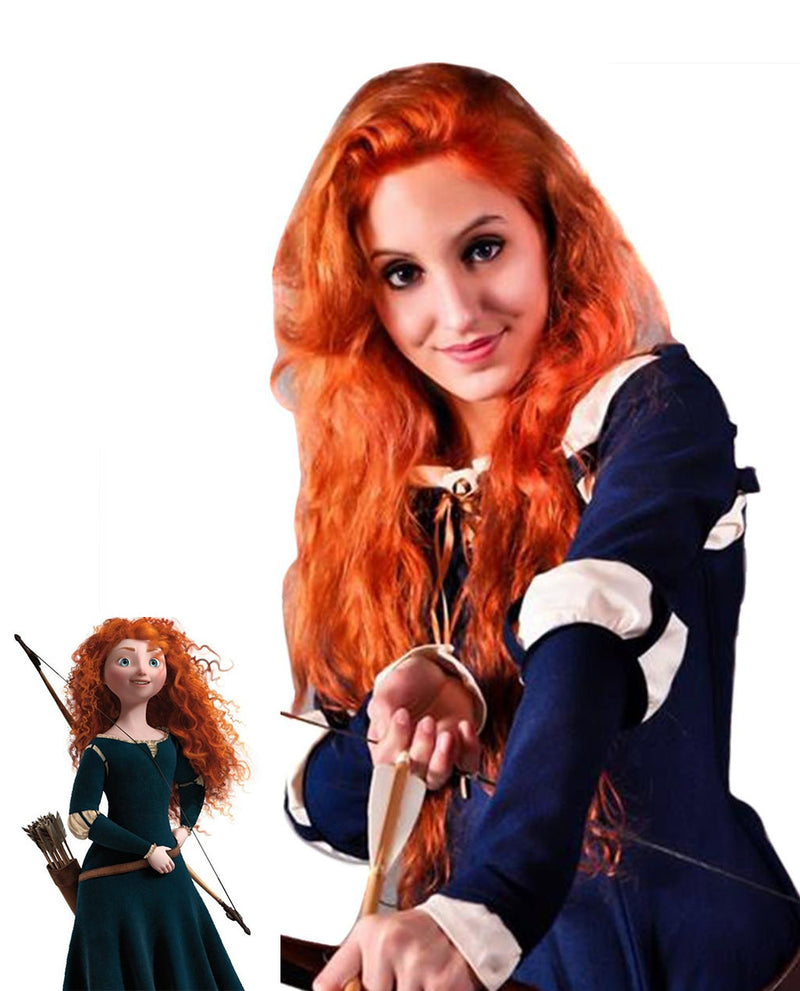 Merida Brave Princess Cosplay Wigs