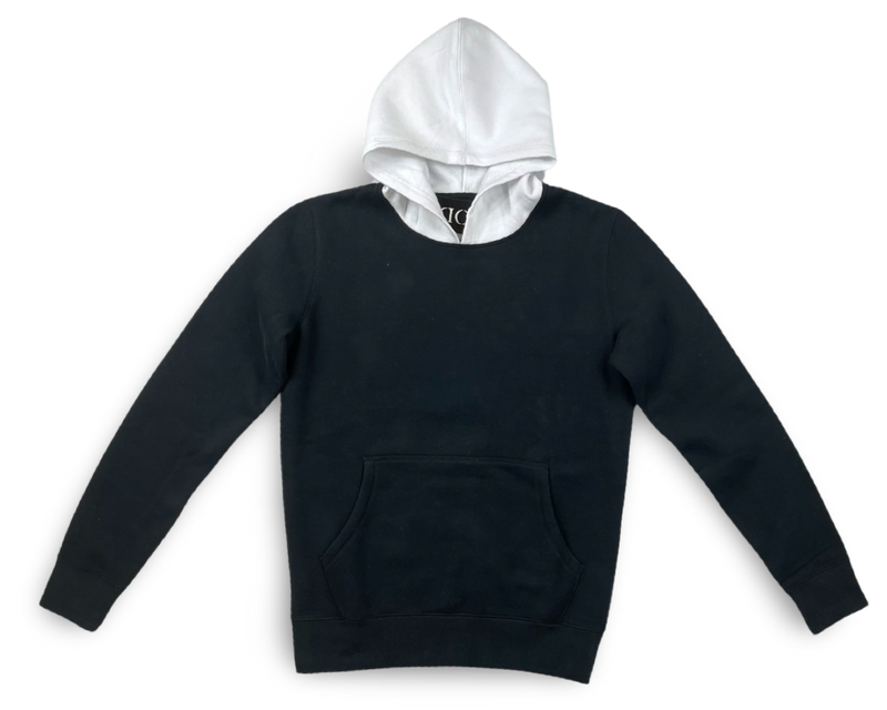 100% Cotton Loose Fit Men's Two Tune Classic Hoodies