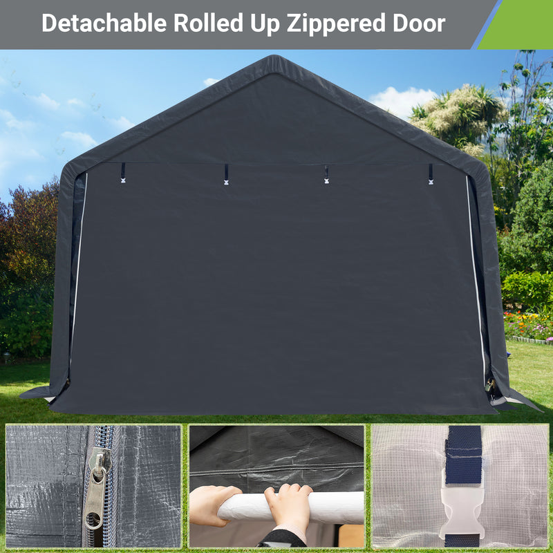 13x20 ft Heavy Duty Carport Storage Shelter