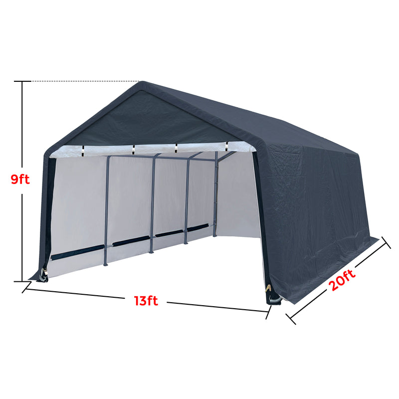 13x20 ft Heavy Duty Carport Storage Shelter