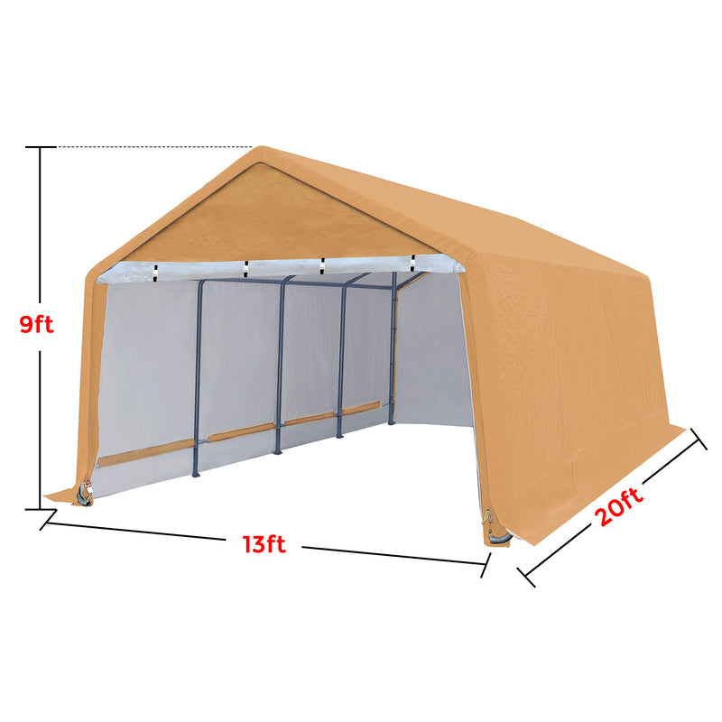 13x20 ft Heavy Duty Carport Storage Shelter